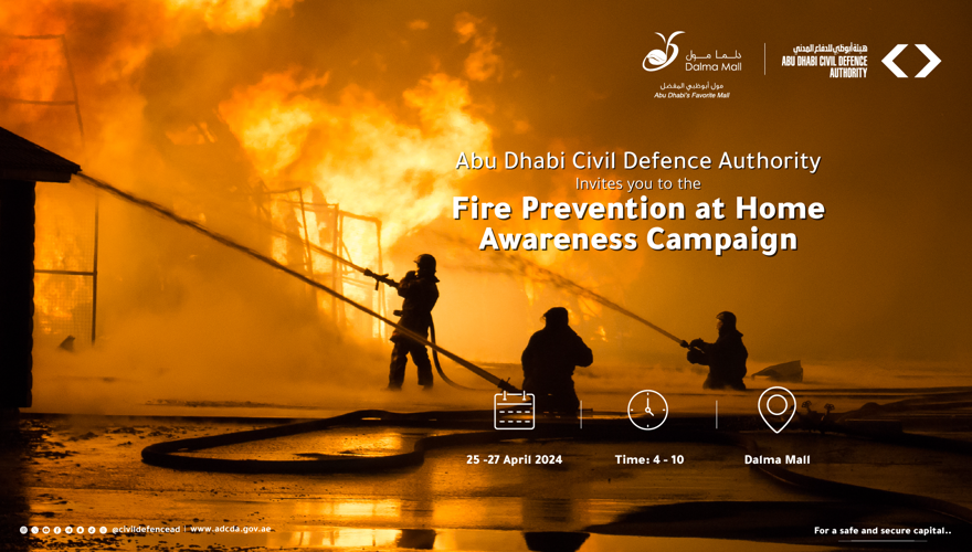 Fire Prevention in Home Awareness Campaign Banner