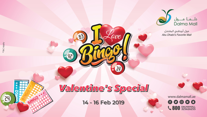 Valentine’s Special 2019 – “I Love Bingo!!!”