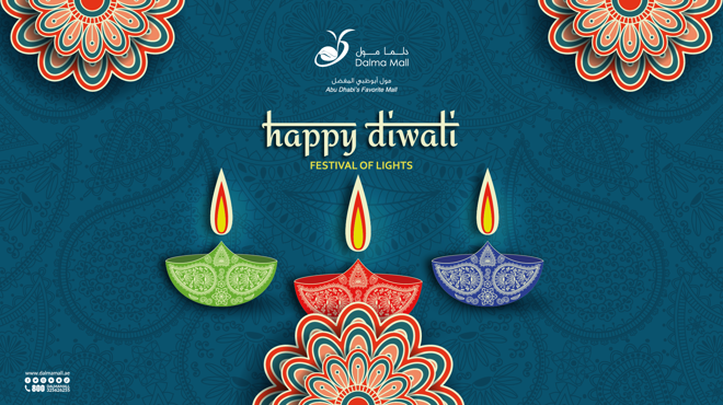 It's the Festival of Lights at Dalma Mall - Happy Diwali