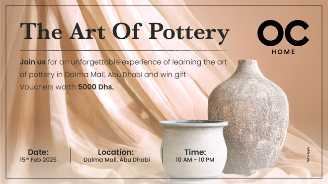 The Art of Pottery with OC HOME