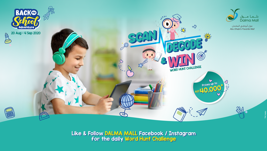 Back to School “"Scan, Decode & Win” word hunt challenge (1)